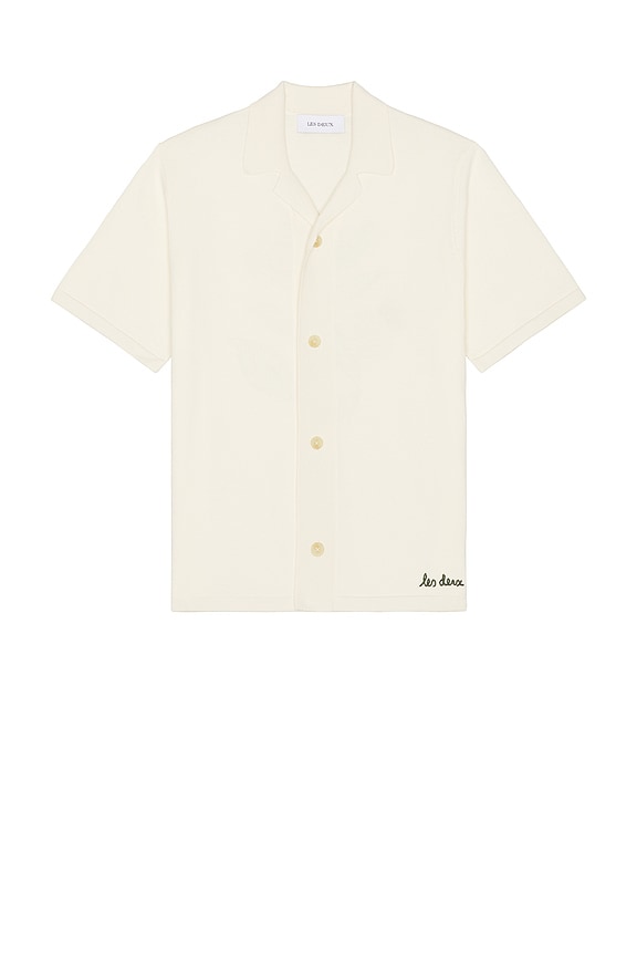 view 2 of 5 Geoffroy Camp Shirt in Ivory