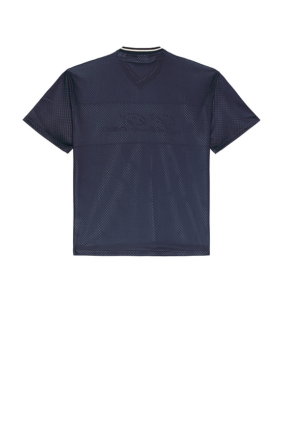 view 2 of 5 Bronson Mesh Tee in Dark Navy