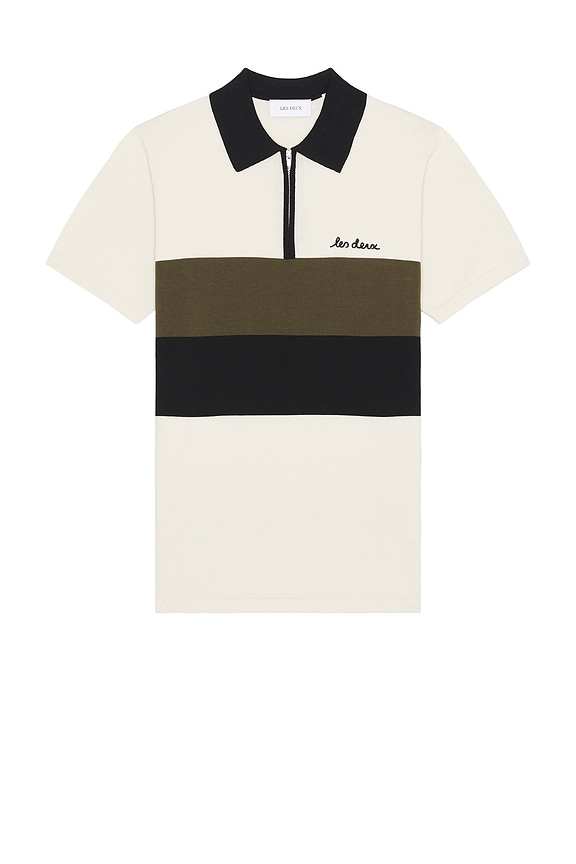 view 1 of 4 Raul Knitted Polo in Ivory