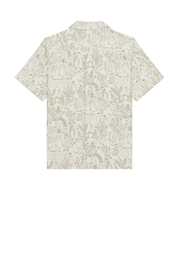 view 2 of 4 Lesley Dancing Jacquard Shirt in Light Ivory