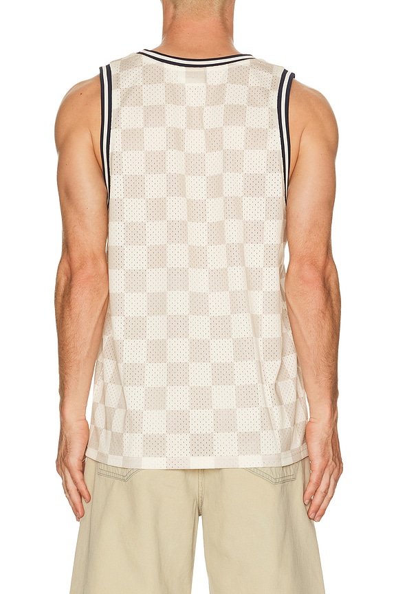 view 2 of 5 Silas Mesh Tank Top in Light Sand