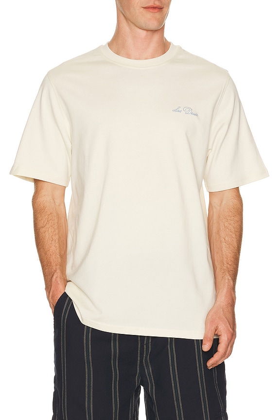 view 2 of 5 Wild Flower T-Shirt in Eggnog White