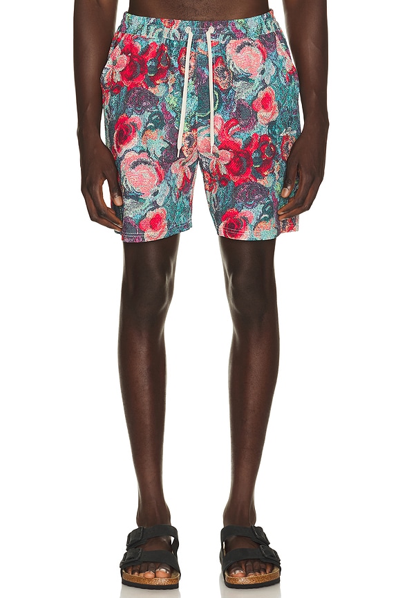 view 1 of 5 Bouquet All Over Print Swim Shorts in Multicolor