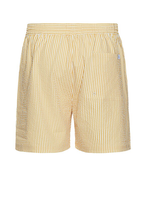 view 2 of 4 ショートパンツ in Mustard Yellow & Light Ivory