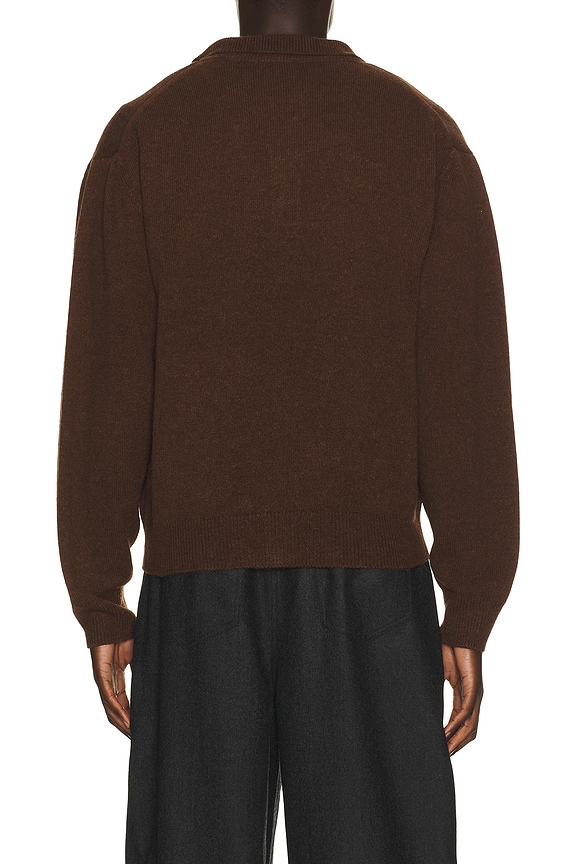 view 2 of 4 CÁRDIGAN ALPACA in Brown