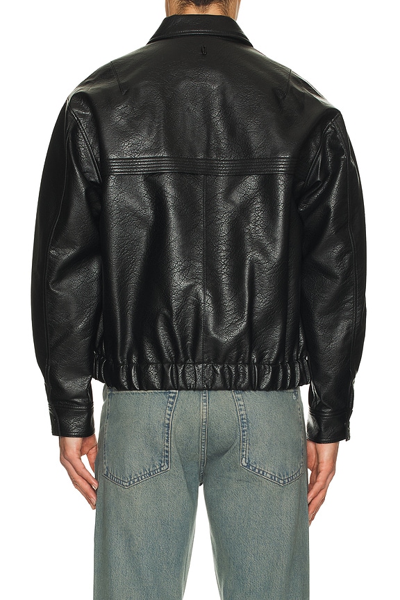 view 2 of 4 Faux Leather Jacket in Black