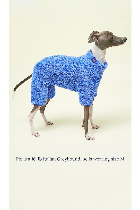 view 2 of 3 Blue Magic Fleece Onesie in 