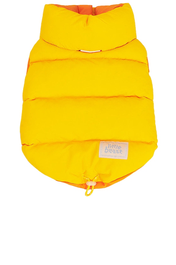 view 2 of 4 Super Duper Reversible Parka in Orange & Yellow
