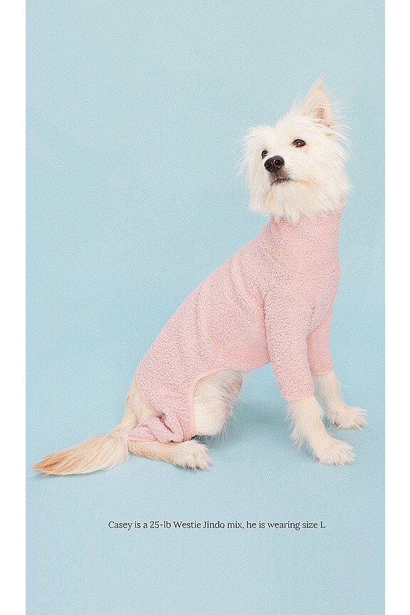 view 2 of 2 COTTON CANDY ペット用ワンジー in Pink