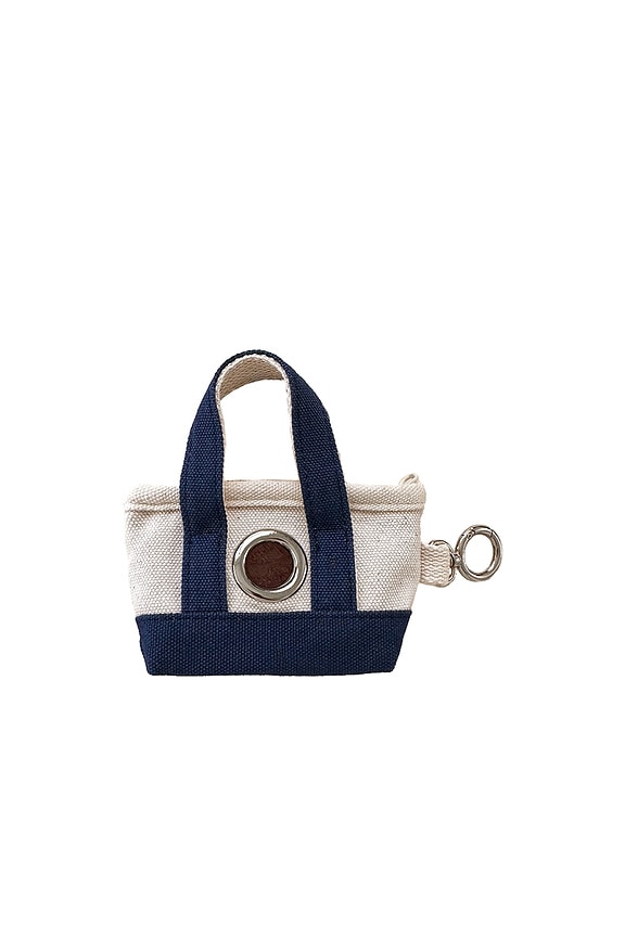 view 2 of 6 The Little Beast Poop Bag Tote in Navy