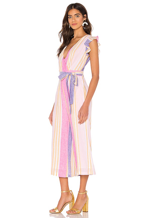 view 2 of 3 KAIRI ジャンプスーツ in Flamingo