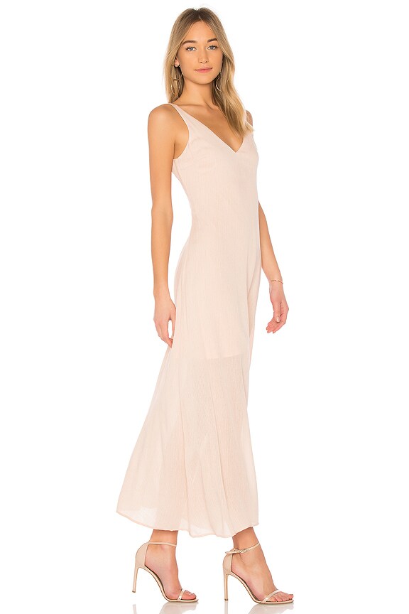 view 2 of 3 MAXIVESTIDO INEZ in Peach