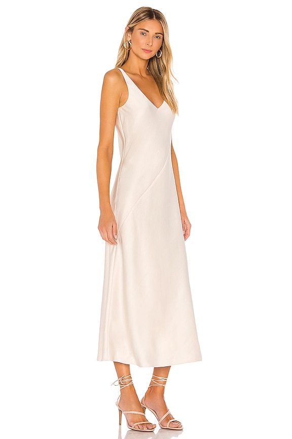 view 2 of 3 VESTIDO MIDI LOULOU in Cream