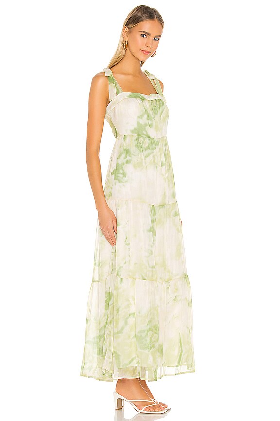view 2 of 3 Palm Maxi Dress in Lime