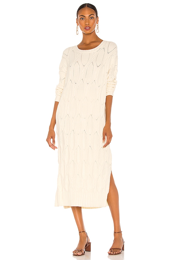 view 1 of 3 Camila Sweater Dress in Creme