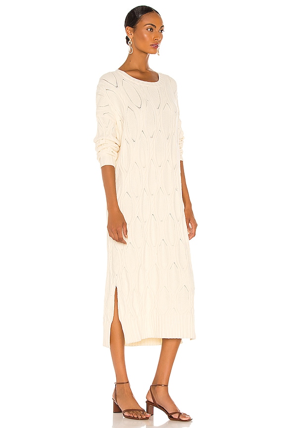 view 2 of 3 Camila Sweater Dress in Creme