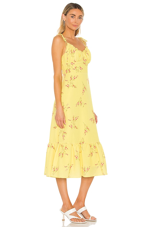 view 2 of 3 Hailey Floral Print Midi Dress in Multi