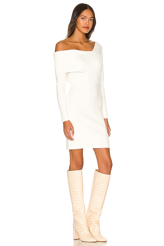 view 2 of 3 Sylvie Sweater Mini Dress in Ivory