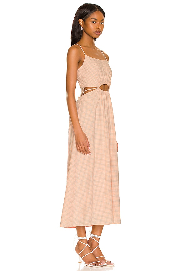 view 2 of 4 Harmony Dress in Peach & Pink Multi
