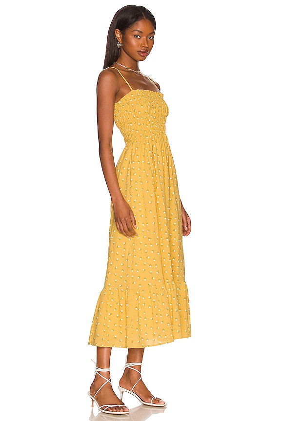 view 2 of 4 Hailee Flora Midi Dress in Yellow Multi