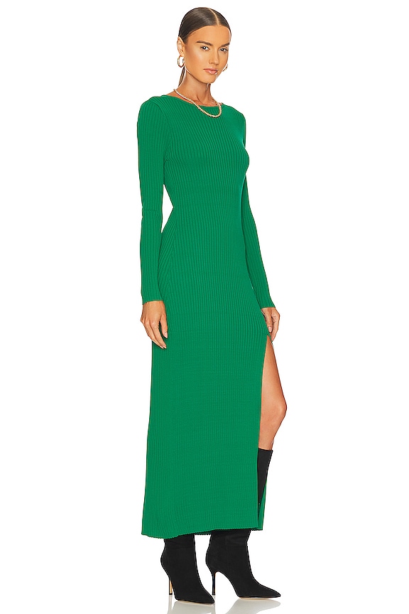 view 2 of 4 Jules Dress in Kelly Green