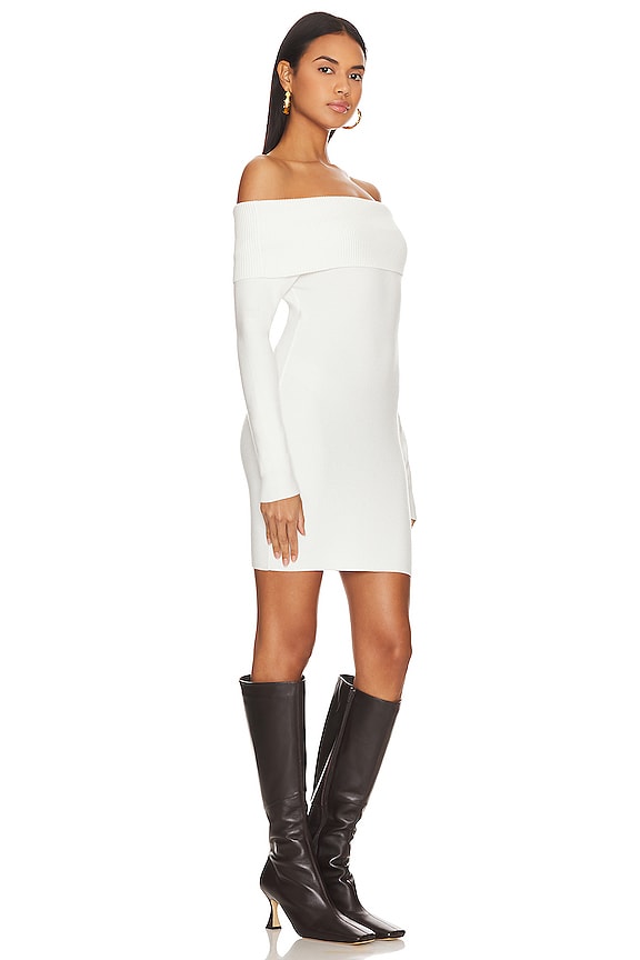 view 2 of 4 Heart Struck Sweater Dress in Ivory