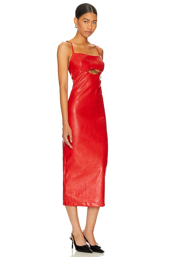 view 2 of 3 VESTIDO CUT OUT LYLA in Scarlet