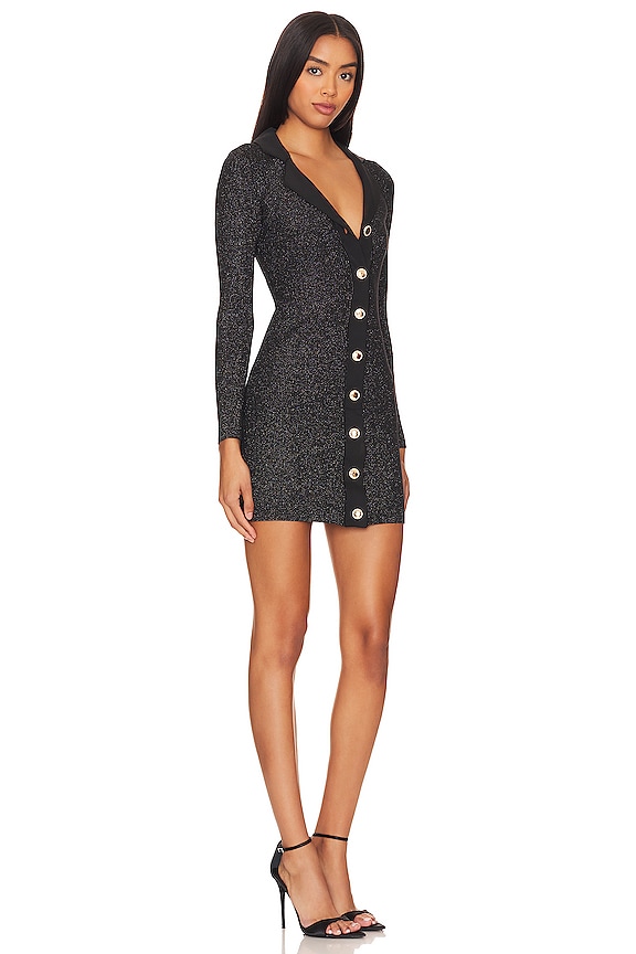 view 2 of 4 ВЯЗАНОЕ ПЛАТЬЕ DENVER in Black