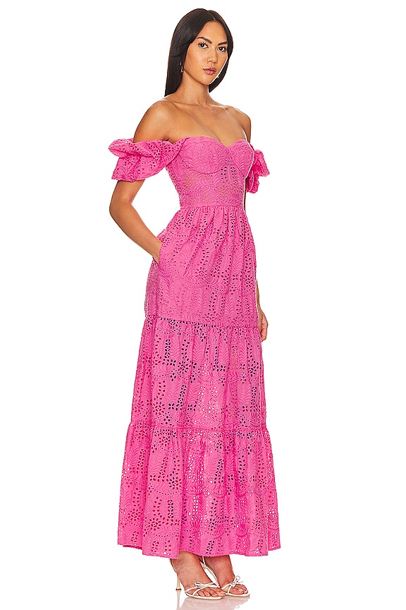 view 2 of 3 Young Love Midi Dress in Pink