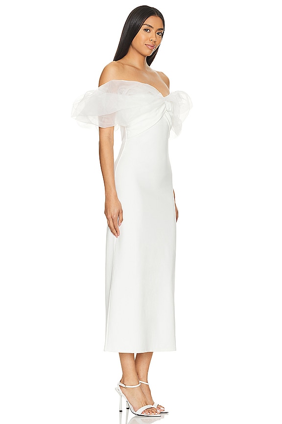 view 2 of 3 Starlet Midi Dress in Ivory