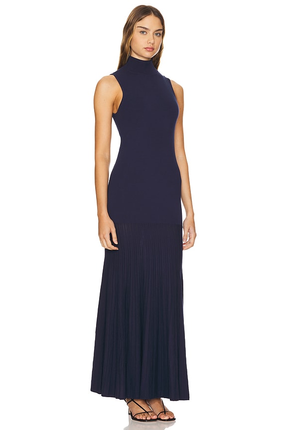 view 2 of 3 Paulina Maxi Sweater Dress in Navy