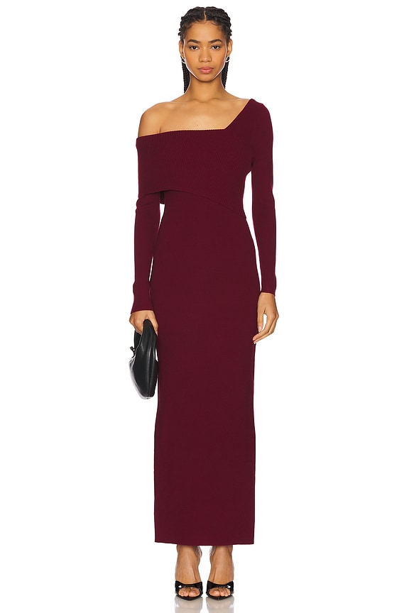 view 2 of 4 Sylvie Maxi Dress in Crimson