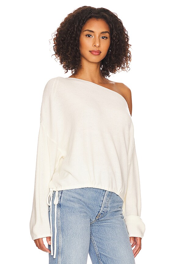 view 2 of 4 SUÉTER DE UN HOMBRO DESCUBIERTO NATALIE in Ivory