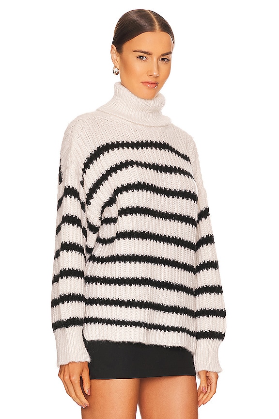 view 2 of 4 JERSEY ARIEL in Black & White