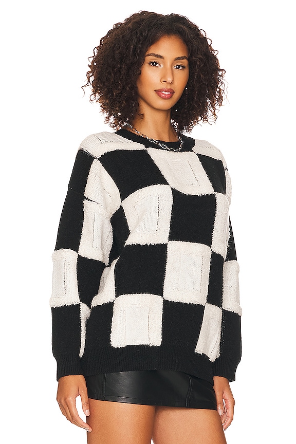 view 2 of 4 Jaque Sweater in Black & White