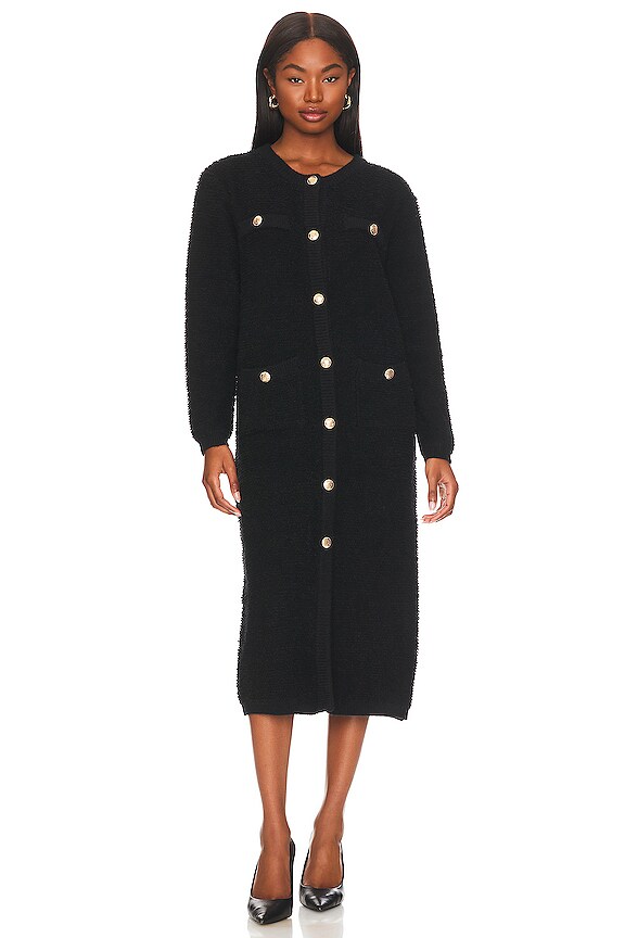 view 2 of 4 Ivy Cardigan in Black