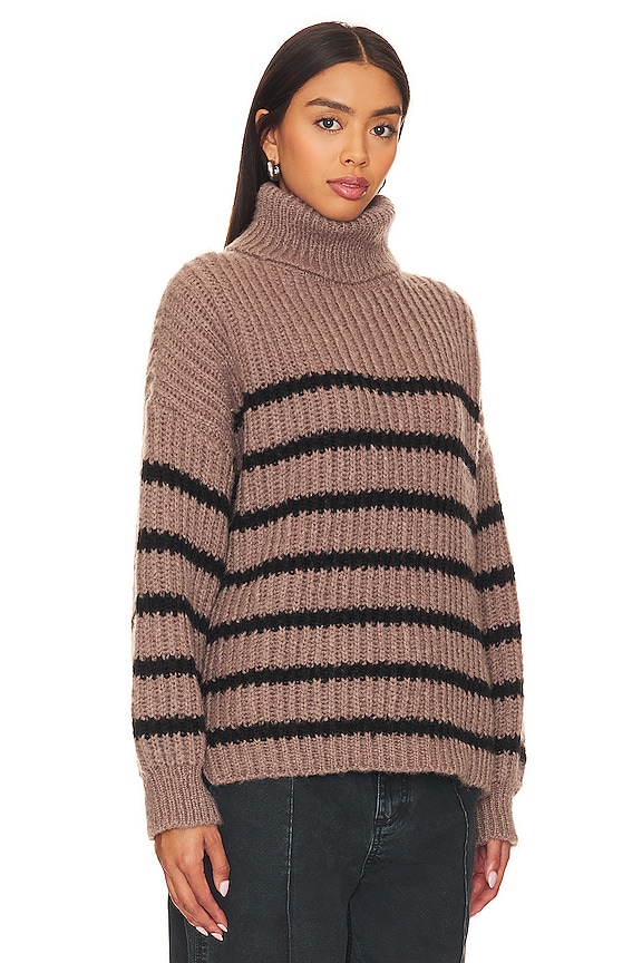 view 2 of 4 Ariel Sweater in Cafe & Black