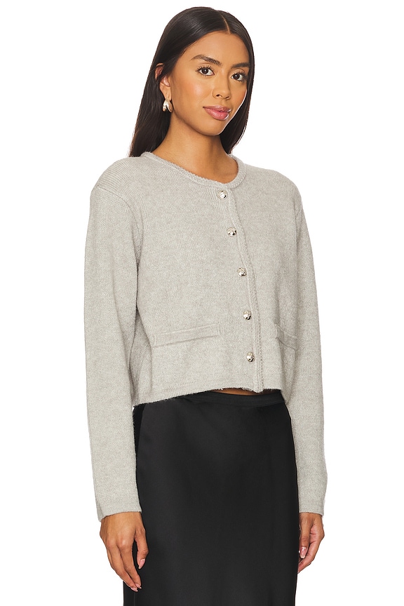 view 2 of 4 КАРДИГАН BEN in Grey Multi