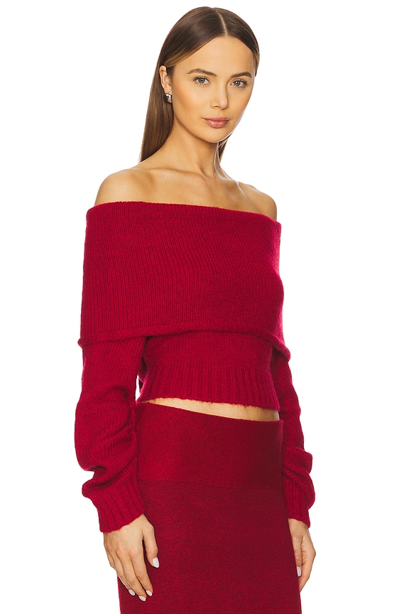view 2 of 4 Madex Sweater in Red