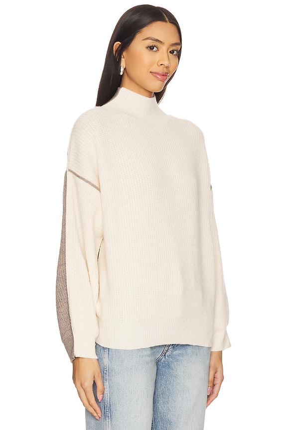 view 2 of 4 KATY セーター in Cream & Taupe