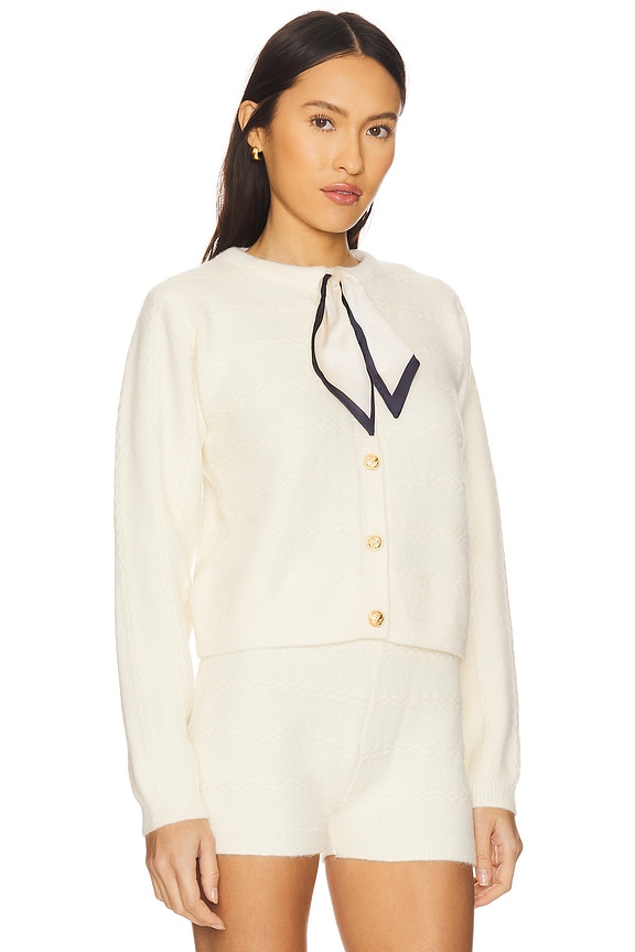 view 2 of 4 Agnes Scarf Sweater in Cream