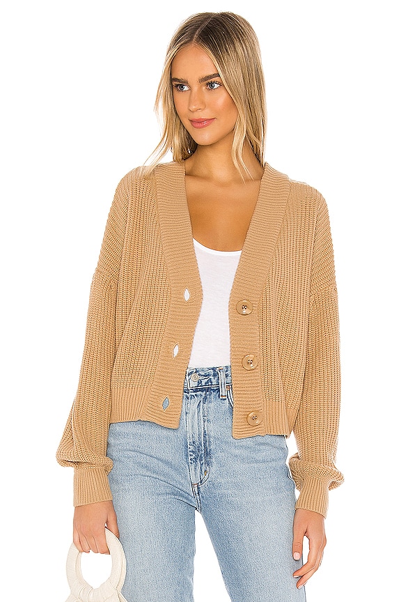 view 1 of 5 Walnut Cardigan in Taupe