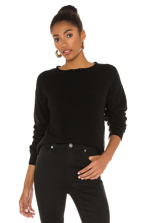 view 2 of 5 Pandora Sweater in Black & White