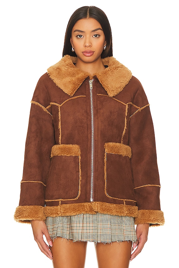 view 2 of 5 MANTEAU JACKSON in Walnut