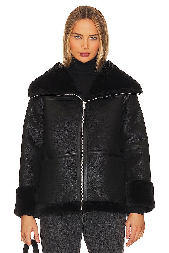 view 2 of 5 BLOUSON RAVEN in Black