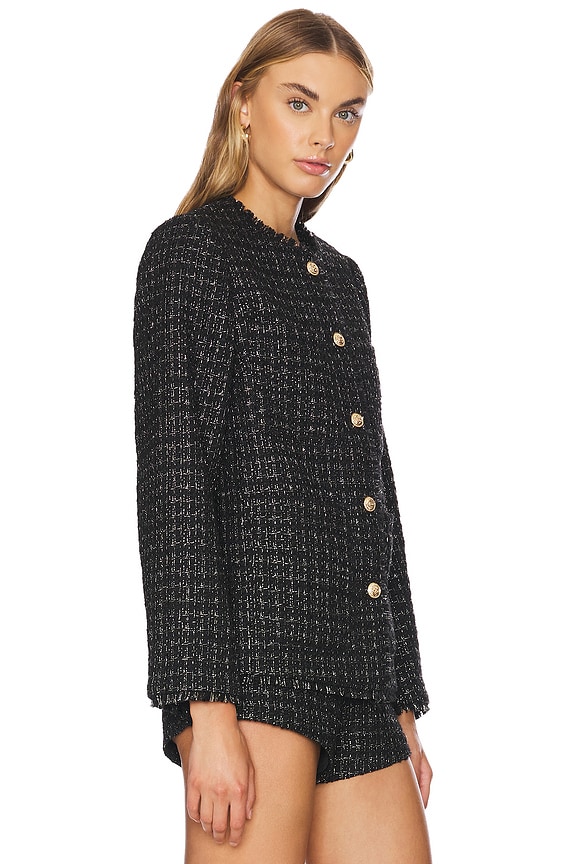 view 2 of 5 TWEED ジャケット in Black Multi
