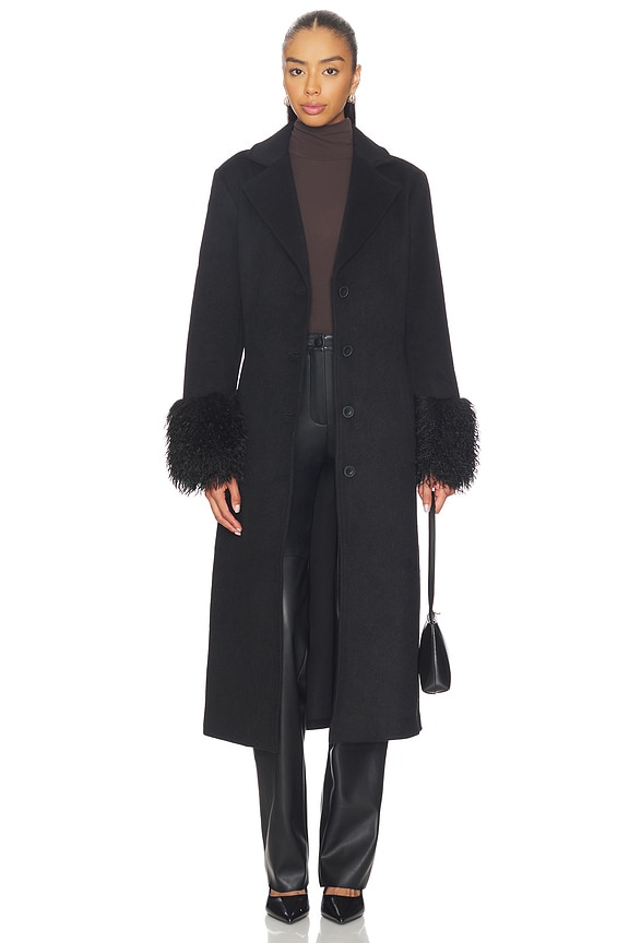 view 2 of 4 Loxley Coat in Black