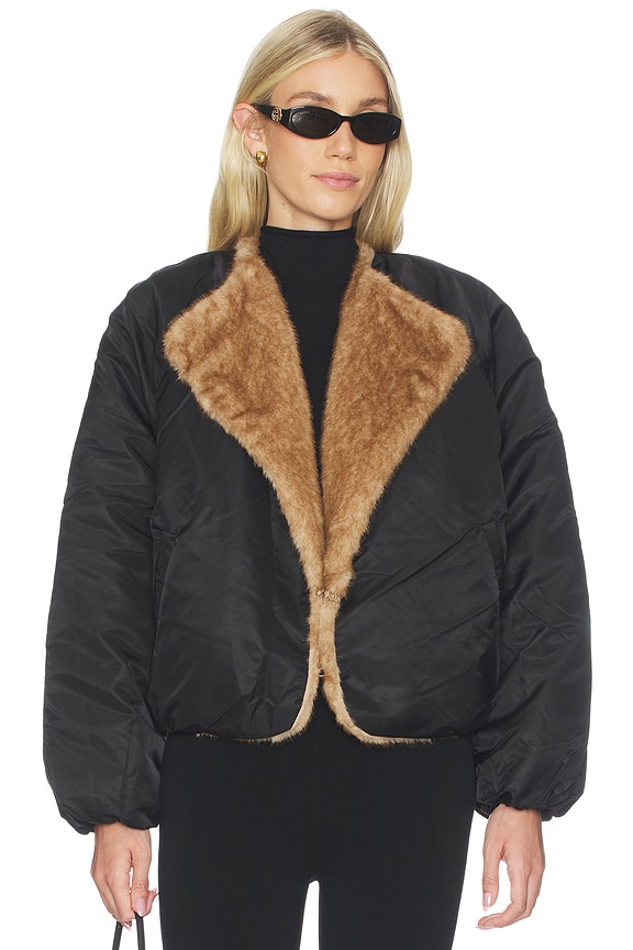 view 2 of 5 Camden Bomber Jacket in Black