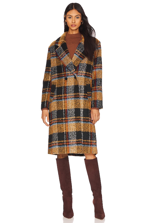 view 2 of 4 JACKSON 코트 in Mustard Multi