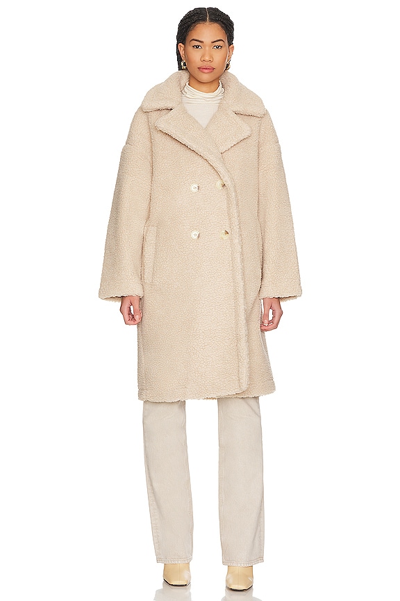 view 2 of 4 Agnes Coat in Cream